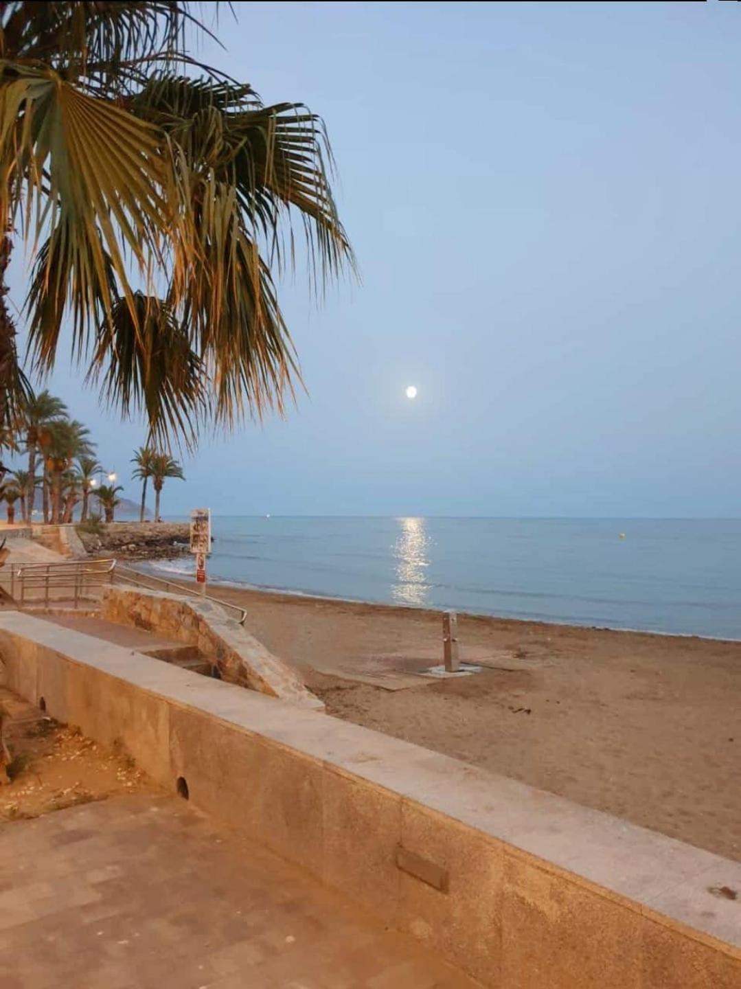 Vistas Al Mar Desde La Playa De El Rihuete En Puerto De Mazarron Apartment ภายนอก รูปภาพ